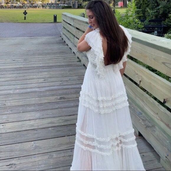 Free People one Waterlily Maxi Dress - Picture 3 of 8